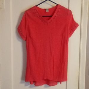 Christopher & Bank V-neck tunic